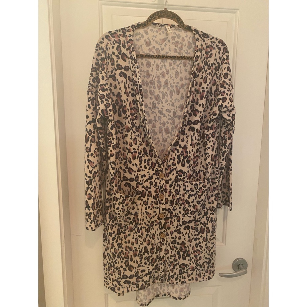 Leopard Cardigan - Picture 3 of 5